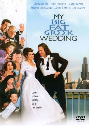 My Big Fat Greek Wedding - DVD movie cover (thumbnail)