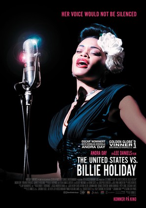 The United States vs. Billie Holiday - Norwegian Movie Poster (thumbnail)