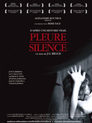 Pleure en silence - French Movie Poster (thumbnail)