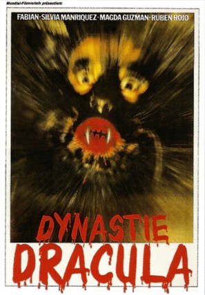 Dinast&iacute;a de Dracula, La - German Movie Poster (thumbnail)