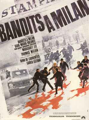 Banditi a Milano - French Movie Poster (thumbnail)