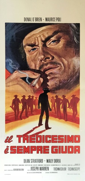 Il tredicesimo &egrave; sempre Giuda - Italian Movie Poster (thumbnail)