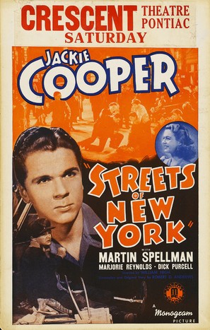 Streets of New York - Theatrical movie poster (thumbnail)