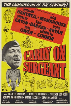 Carry on Sergeant - British Movie Poster (thumbnail)