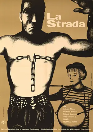 La strada Poster