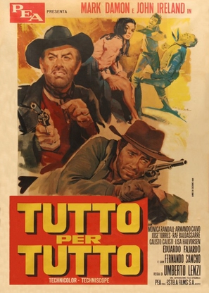 Tutto per tutto - Italian Movie Poster (thumbnail)
