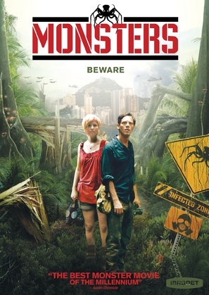 Monsters - DVD movie cover (thumbnail)