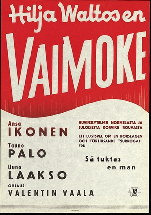 Vaimoke - Finnish Movie Poster (thumbnail)