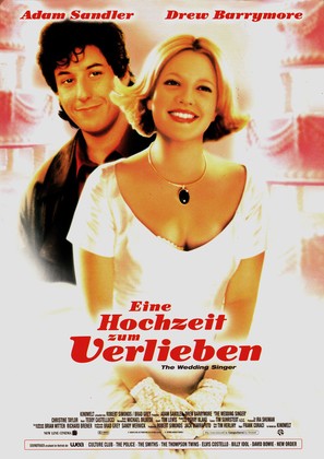 The Wedding Singer - German Movie Poster (thumbnail)