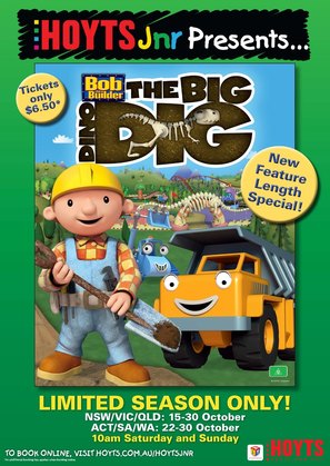 Bob the Builder: Big Dino Dig - Australian Movie Poster (thumbnail)