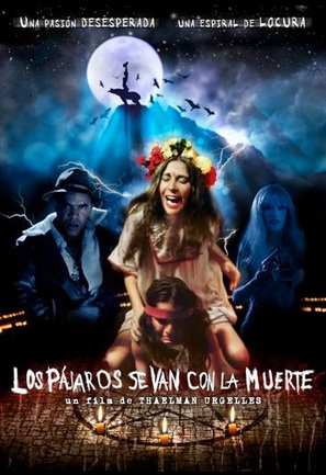 Los p&aacute;jaros se van con la muerte - Venezuelan Movie Poster (thumbnail)