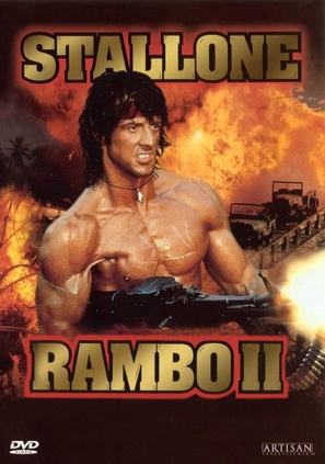 Rambo: First Blood Part II - DVD movie cover (thumbnail)