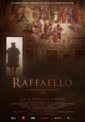 Raffaello: Il Principe delle Arti - in 3D - Italian Movie Poster (thumbnail)
