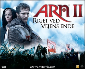 Arn - Riket vid v&auml;gens slut - Danish Movie Poster (thumbnail)