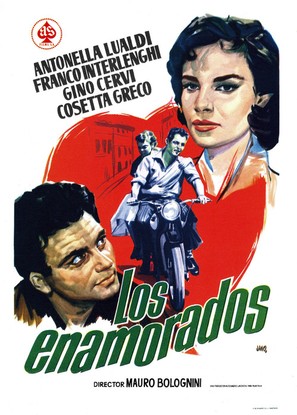 Gli innamorati - Spanish Movie Poster (thumbnail)