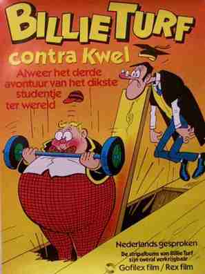 Billie Turf kontra Kwel - Dutch Movie Poster (thumbnail)