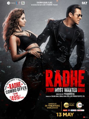 Radhe - Indian Movie Poster (thumbnail)