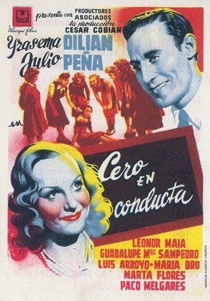 Cero en conducta - Spanish Movie Poster (thumbnail)