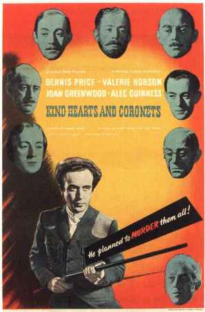 Kind Hearts and Coronets - Movie Poster (thumbnail)