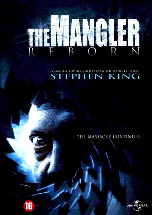 The Mangler Reborn - Dutch DVD movie cover (thumbnail)