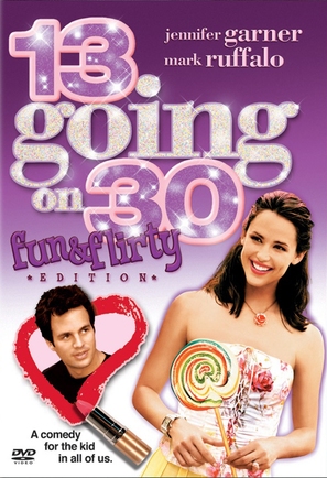 13 Going On 30 - DVD movie cover (thumbnail)