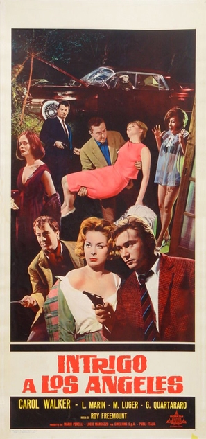 Intrigo a Los Angeles - Italian Movie Poster (thumbnail)