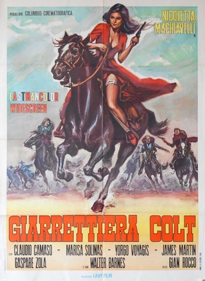 Giarrettiera Colt - Italian Movie Poster (thumbnail)