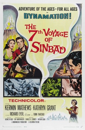 The 7th Voyage of Sinbad - Movie Poster (thumbnail)