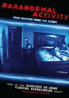 Paranormal Activity - DVD movie cover (thumbnail)