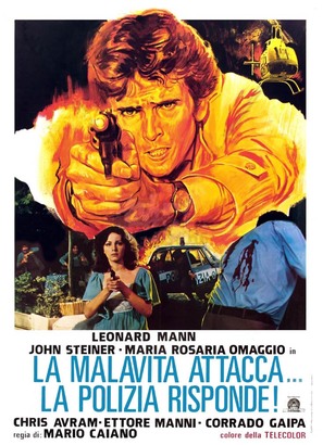 La malavita attacca... la polizia risponde! - Italian Movie Poster (thumbnail)