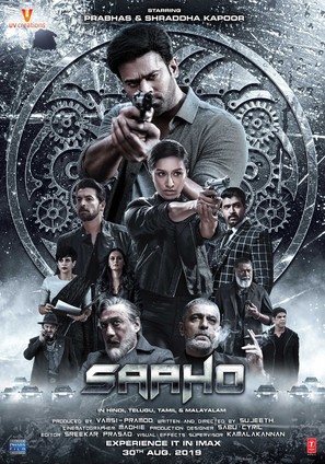 Saaho - Indian Movie Poster (thumbnail)