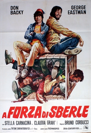 A forza di sberle - Italian Movie Poster (thumbnail)