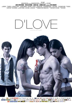 D&#039;Love - Indonesian Movie Poster (thumbnail)