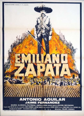 Emiliano Zapata - Mexican Movie Poster (thumbnail)