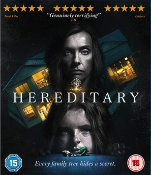 Hereditary - British Blu-Ray movie cover (thumbnail)
