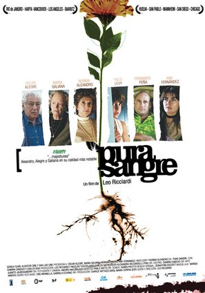 Pura sangre - Argentinian Movie Poster (thumbnail)