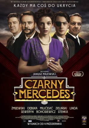 Czarny Mercedes - Polish Movie Poster (thumbnail)