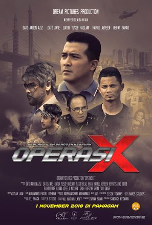 Operasi X - Malaysian Movie Poster (thumbnail)