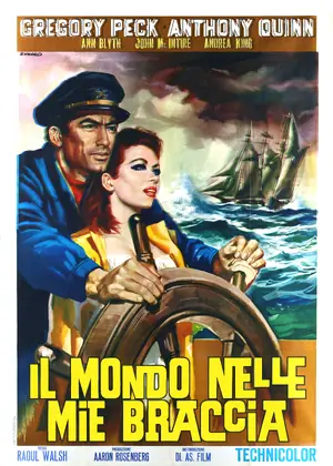 The World in His Arms Poster