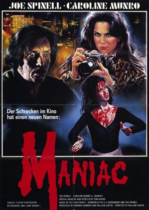 Maniac - German Movie Poster (thumbnail)