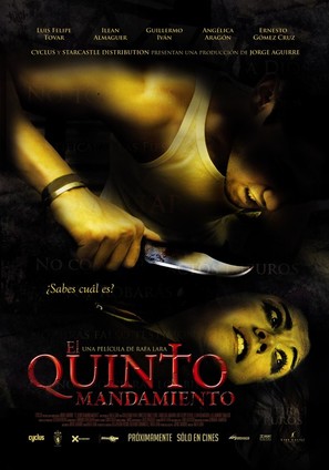 El quinto mandamiento - Mexican Movie Poster (thumbnail)