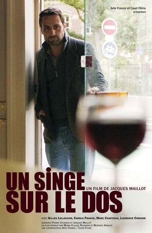 Un singe sur le dos - French DVD movie cover (thumbnail)