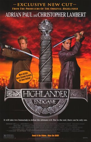 Highlander: Endgame - Video release movie poster (thumbnail)