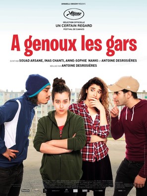 A genoux les gars - French Movie Poster (thumbnail)