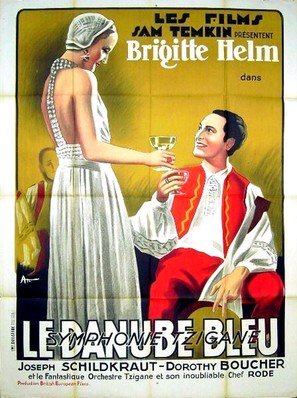 The Blue Danube - French Movie Poster (thumbnail)