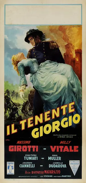 Il tenente Giorgio Poster