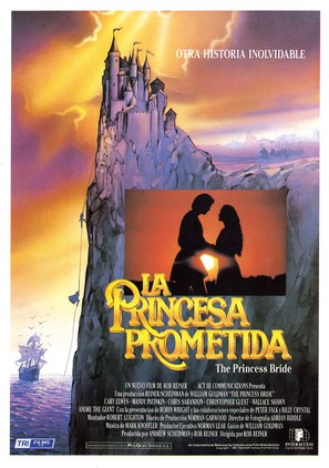 The Princess Bride - Spanish Movie Poster (thumbnail)