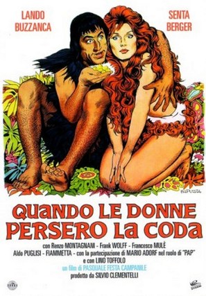 Quando le donne persero la coda - Italian Movie Poster (thumbnail)