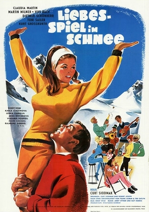 Ski Fever - German Movie Poster (thumbnail)