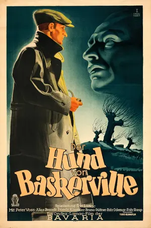 Der Hund von Baskerville Poster